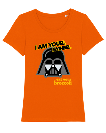 Funny Darth Vader Bright Orange