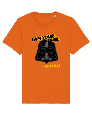 Funny Darth Vader Bright Orange