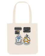Funny R2D2 And BB8 Sacoșă textilă