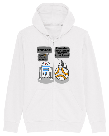 Funny R2D2 And BB8 White