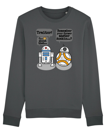 Funny R2D2 And BB8 Anthracite