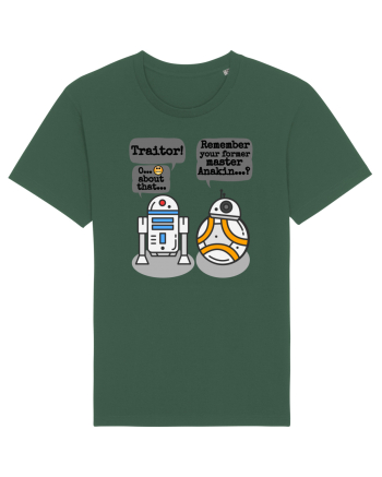 Funny R2D2 And BB8 Bottle Green