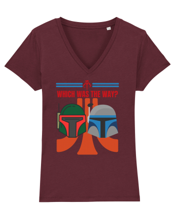 Funny Mandalorian Burgundy