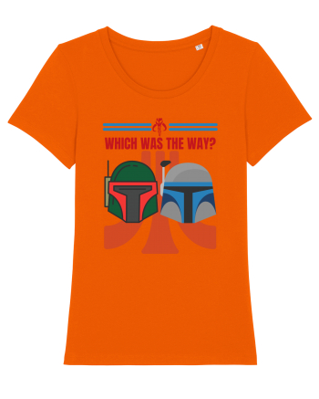 Funny Mandalorian Bright Orange