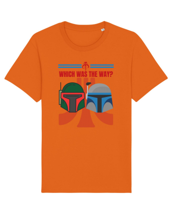Funny Mandalorian Bright Orange