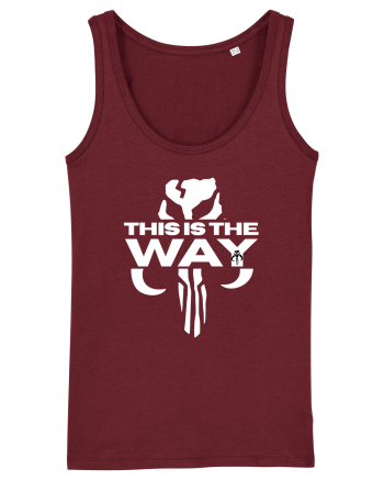 Mandalorian This Is The Way Burgundy