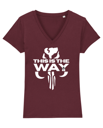 Mandalorian This Is The Way Burgundy