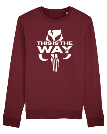 Mandalorian This Is The Way Burgundy
