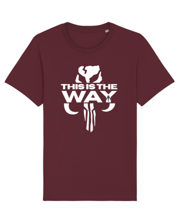Mandalorian This Is The Way Burgundy