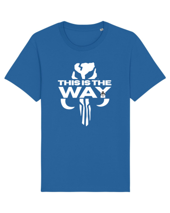 Mandalorian This Is The Way Royal Blue