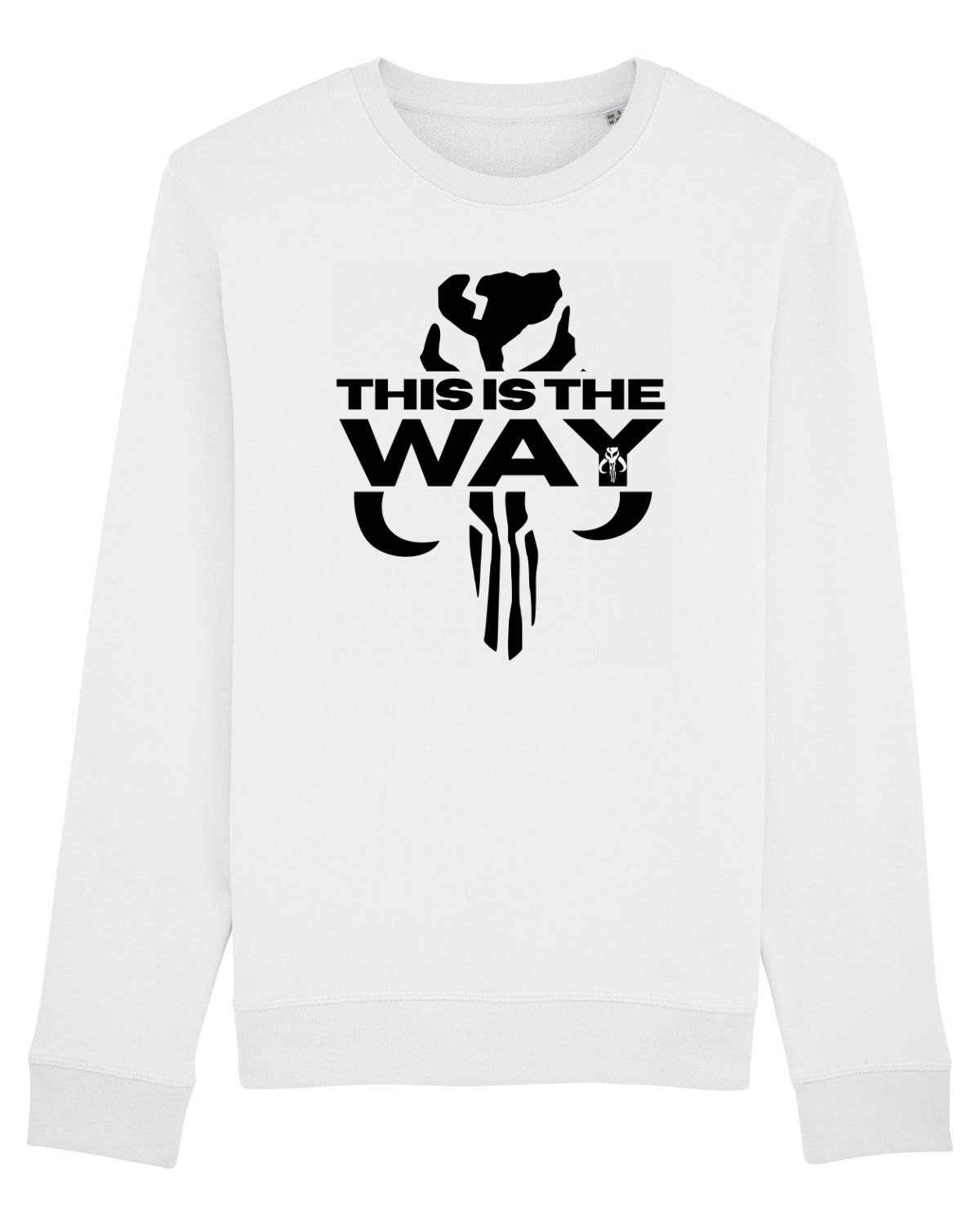 Bluză mânecă lungă Unisex Rise White