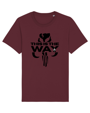 Mandalorian This Is The Way Burgundy