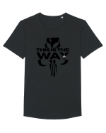 Mandalorian This Is The Way Tricou mânecă scurtă guler larg Bărbat Skater