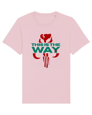 Mandalorian This Is The Way Cotton Pink