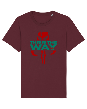Mandalorian This Is The Way Burgundy
