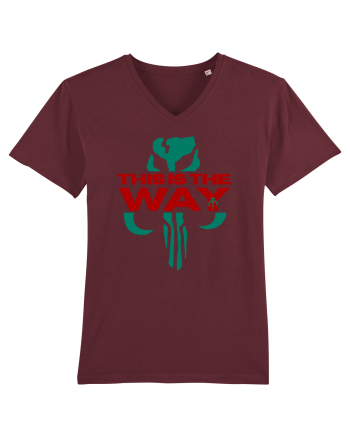 Mandalorian This Is The Way Burgundy