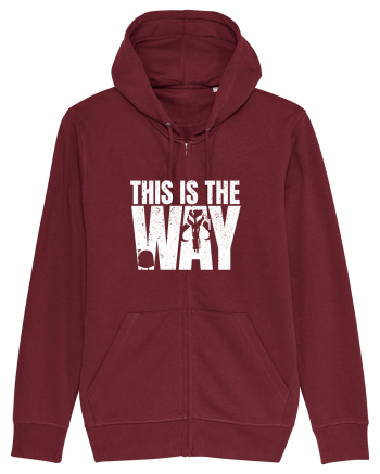 Mandalorian This Is The Way Burgundy