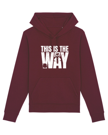 Mandalorian This Is The Way Burgundy