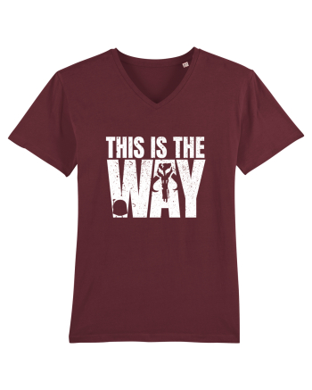 Mandalorian This Is The Way Burgundy