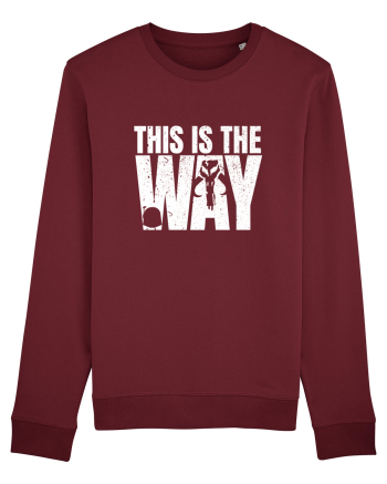 Mandalorian This Is The Way Burgundy