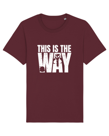 Mandalorian This Is The Way Burgundy