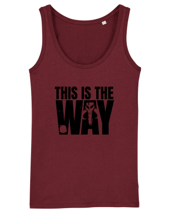 Mandalorian This Is The Way Burgundy