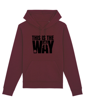 Mandalorian This Is The Way Burgundy