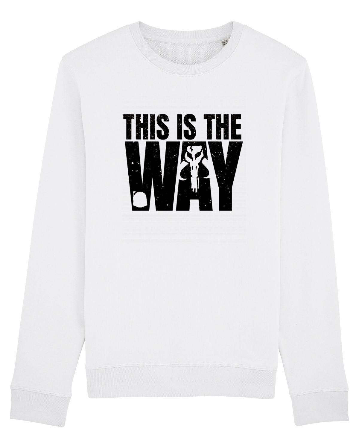 Bluză mânecă lungă Unisex Rise White
