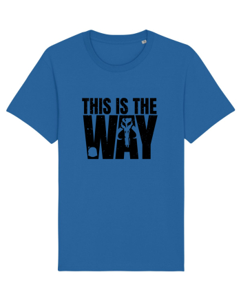 Mandalorian This Is The Way Royal Blue