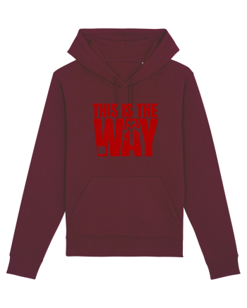Mandalorian This Is The Way Burgundy