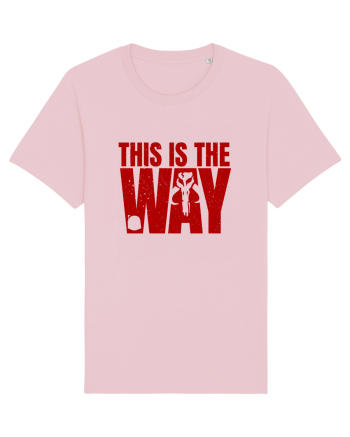 Mandalorian This Is The Way Cotton Pink