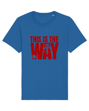 Mandalorian This Is The Way Royal Blue