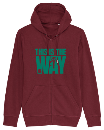 Mandalorian This Is The Way Burgundy