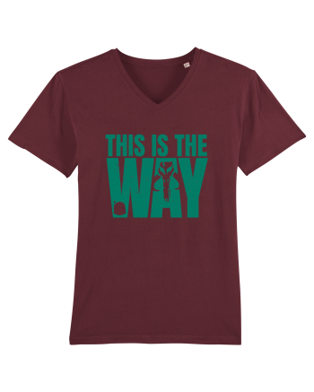 Mandalorian This Is The Way Burgundy