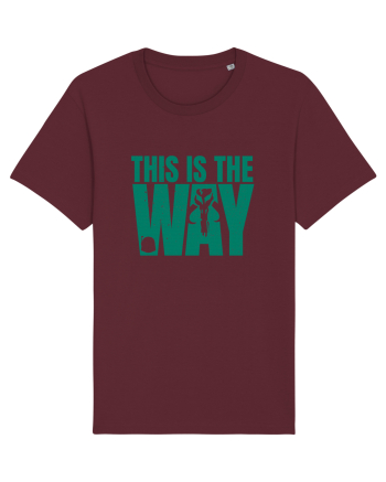 Mandalorian This Is The Way Burgundy