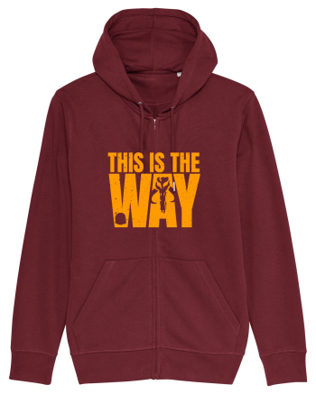 Mandalorian This Is The Way Burgundy