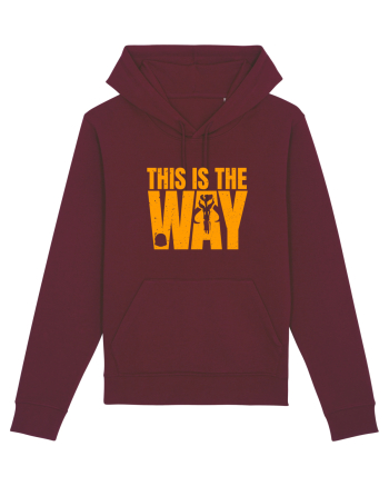 Mandalorian This Is The Way Burgundy