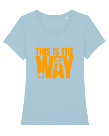 Mandalorian This Is The Way Sky Blue