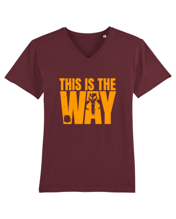 Mandalorian This Is The Way Burgundy
