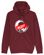 Motorcycle Alert Hanorac cu fermoar Unisex Connector