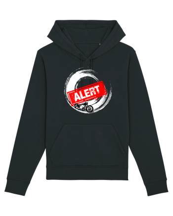 Motorcycle Alert Black