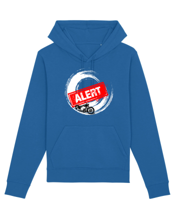 Motorcycle Alert Royal Blue