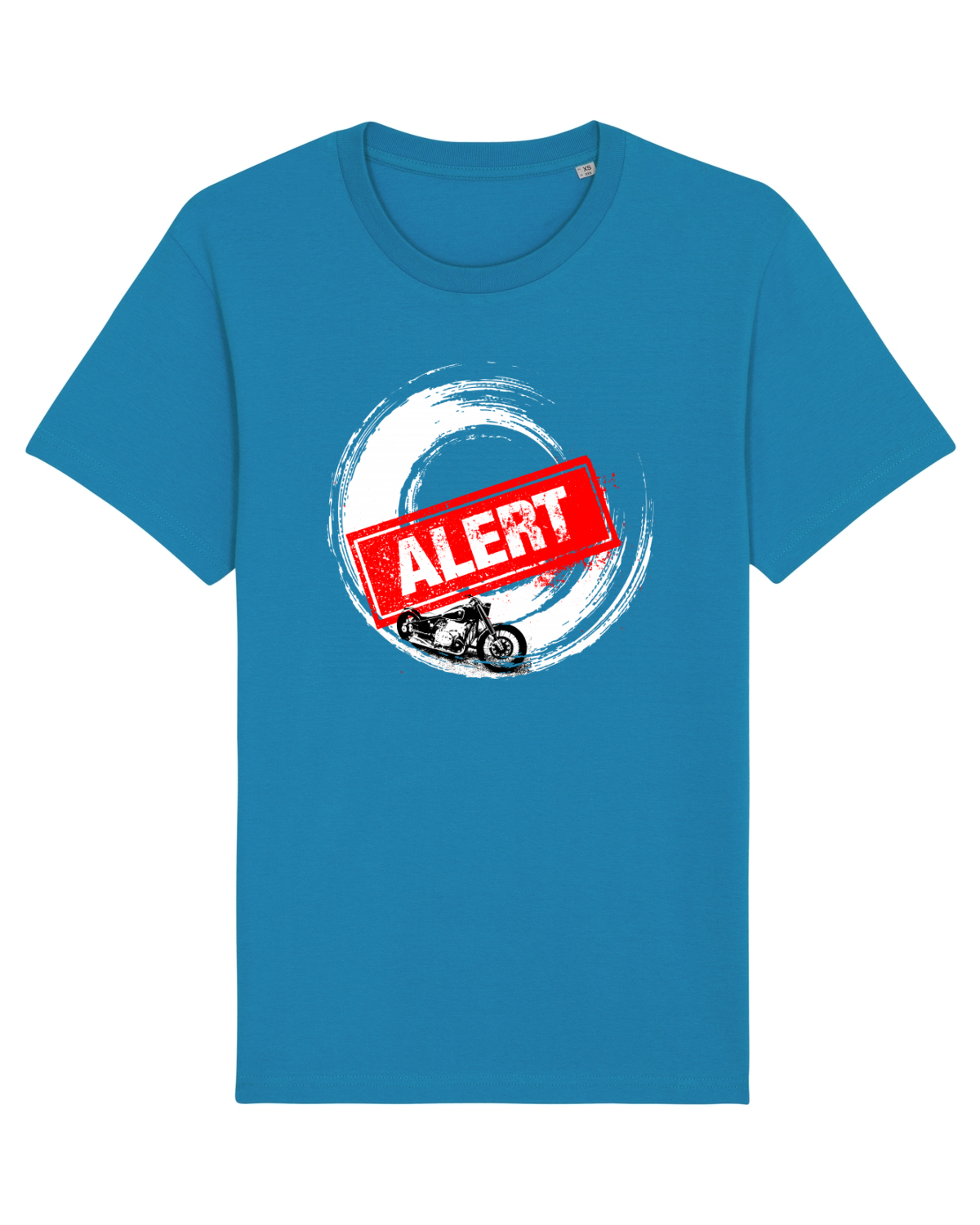 Tricou mânecă scurtă Unisex Rocker Azur