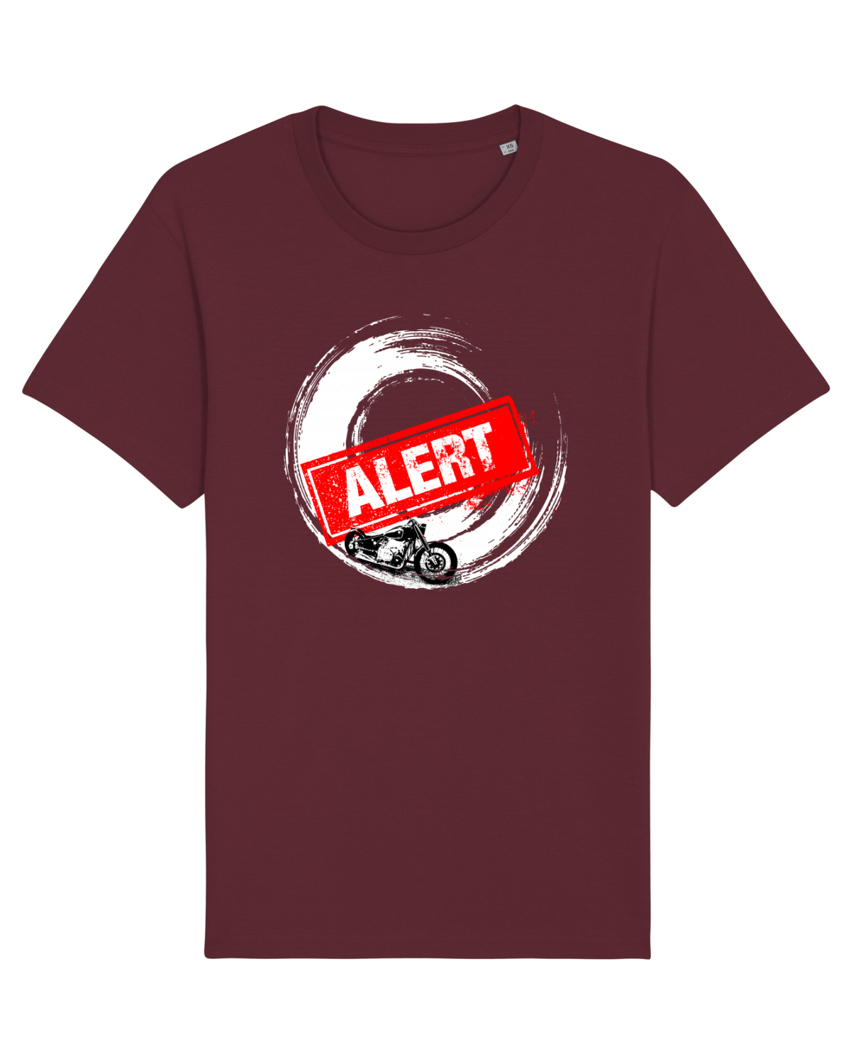 Tricou mânecă scurtă Unisex Rocker Burgundy