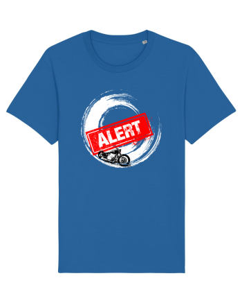 Motorcycle Alert Royal Blue