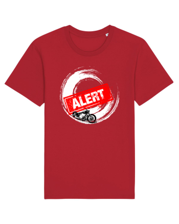 Motorcycle Alert Red