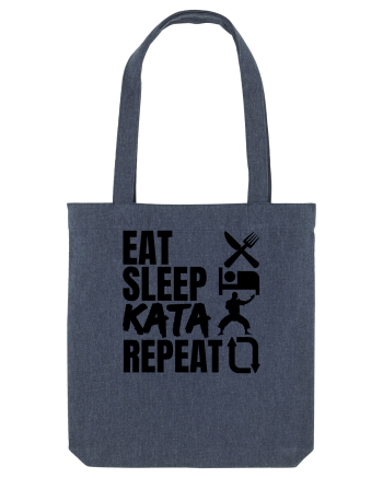Eat Sleep Kata Repeat  Midnight Blue