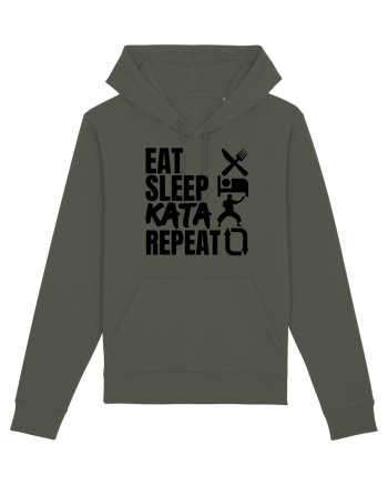 Eat Sleep Kata Repeat  Khaki