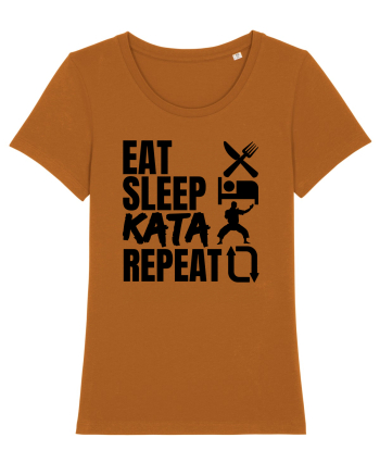 Eat Sleep Kata Repeat  Roasted Orange