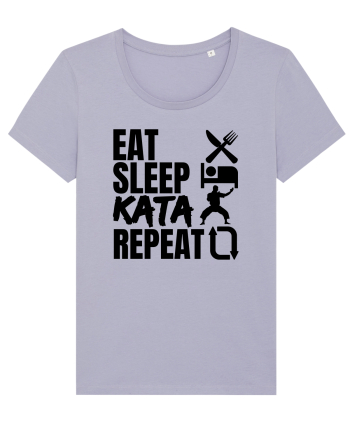 Eat Sleep Kata Repeat  Lavender